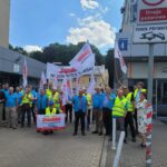 Pikieta pod siedzibą PGE w Rzeszowie